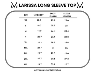 Larissa Long Sleeve - Autumn Watercolor