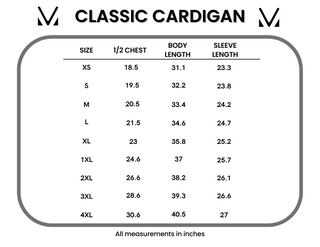Classic Cardigan - Neutral Checkers