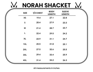 Norah Shacket - Brown Plaid