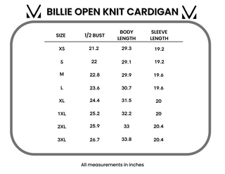 Billie Open Knit Cardigan - Dusty Purple
