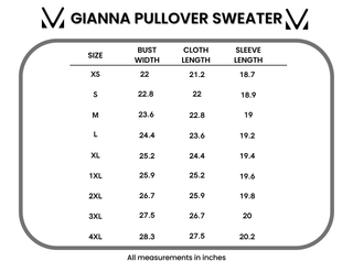 Gianna Pullover Sweater - Neutral