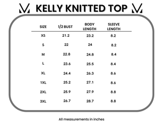 Kelly Knitted Top - Sage