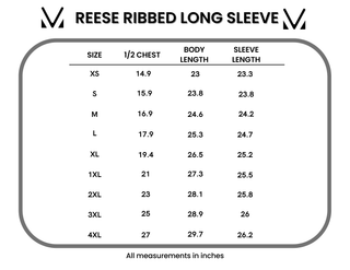 Reese Ribbed Long Sleeve Top - Brown
