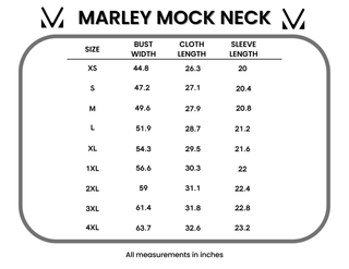 Marley Mock Neck Sweatshirt - Mauve