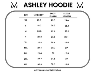 Ashley Hoodie - Teal Ribbons