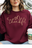 Maroon Gildan Sweatshirt