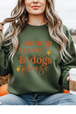 Military Green Gildan Sweatshirt