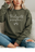 Military Green Gildan Sweatshirt