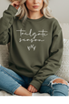 Military Green Gildan Sweatshirt