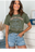 Military Green Gildan Tee