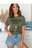 Military Green Gildan Tee