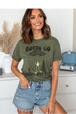 Military Green Gildan Tee