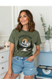 Military Green Gildan Tee