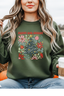 Military Green Gildan Sweatshirt