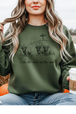 Military Green Gildan Sweatshirt