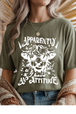 Heather Military Green Gildan Tee