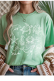 Mint Gildan Tee