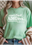 Mint Gildan Tee