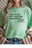 Mint Gildan Tee