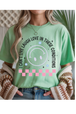 Mint Gildan Tee