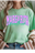 Mint Gildan Tee