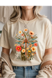 Natural Gildan Tee