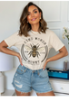 Natural Gildan Tee