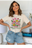 Natural Gildan Tee