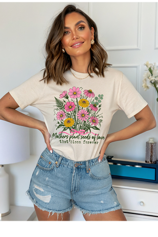Mothers Plant Seeds Graphic Tee