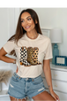 Natural Gildan Tee