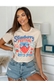 Natural Gildan Tee