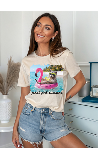Feral Girl Summer Graphic Tee
