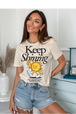 Natural Gildan Tee