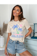 Natural Gildan Tee