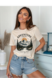 Natural Gildan Tee