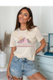 Natural Gildan Tee