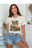 Natural Gildan Tee