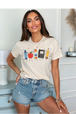 Natural Gildan Tee