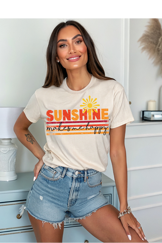 Sunshine, Happy Graphic Tee