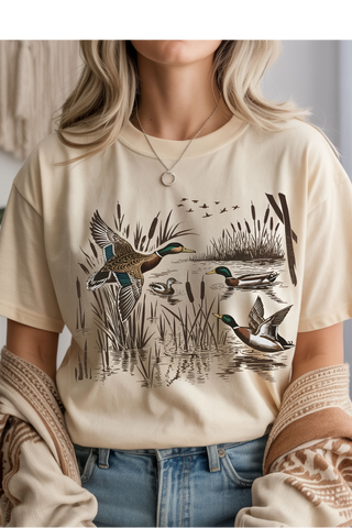 Mallard Ducks Graphic Tee