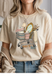 Natural Gildan Tee