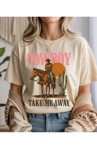 Cowboy Take Me Away Graphic Tee