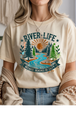 Natural Gildan Tee