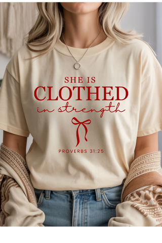 Clothes in Strength Graphic Tee