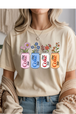 Natural Gildan Tee