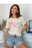 Natural Gildan Tee