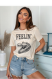 Natural Gildan Tee