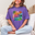 Heather Purple Tee