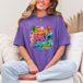 Heather Purple Tee