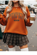 Orange Gildan Sweatshirt